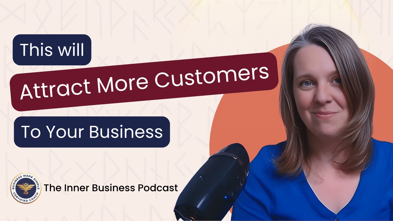Image of Selena Woodward Business Coach with the words this will attract more customers