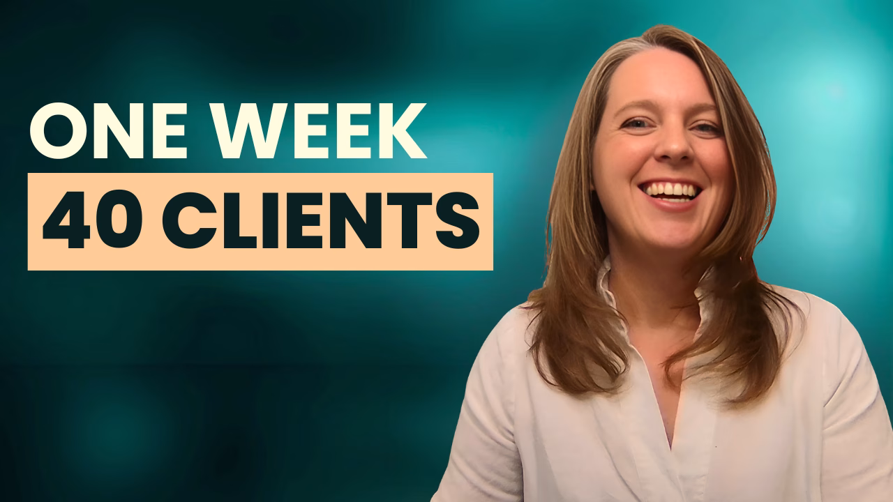 How One Business Shift Took Her from Stuck to Fully Booked” featuring Selena Woodward and client success story