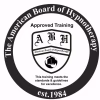 Selena Woodward – American Board of Hypnotherapy Certification badge, approved training est. 1984.