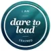Dare to Lead trained logo representing Selena Woodward's business coaching services focused on enhancing website effectiveness for entrepreneurs.